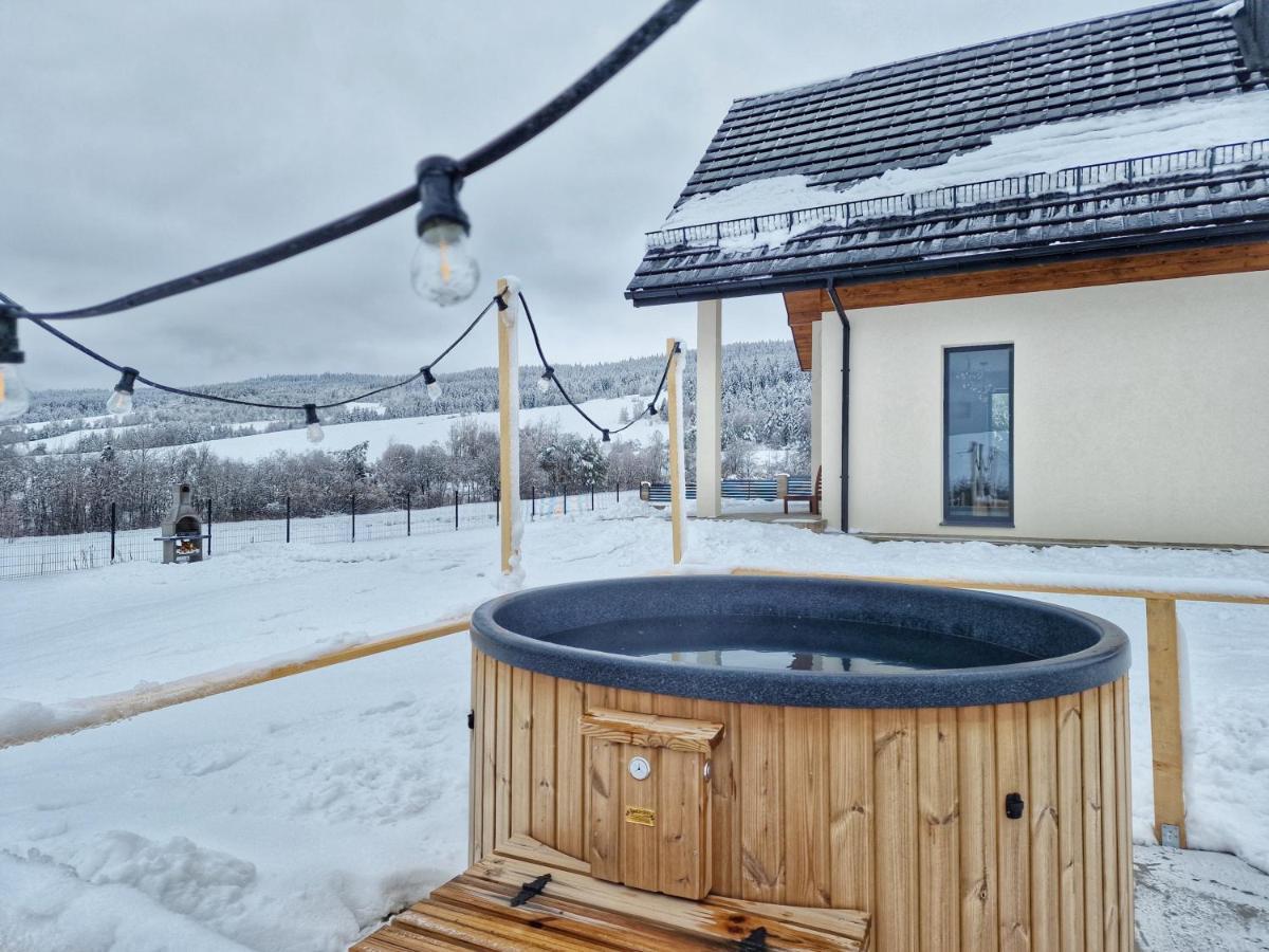 Lackowa Chill And Rest Dom Z Balia Krynica Zdroj Uscie Gorlickie Exterior foto